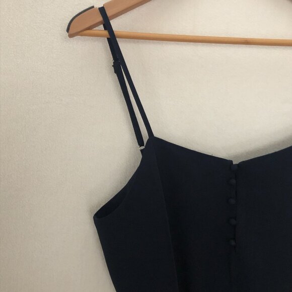 All : Row Los Angeles Classic Navy Jumpsuit: Size M - Picture 7 of 16